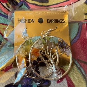 🚨Beaded Tree of Life Earrings & Necklace Set